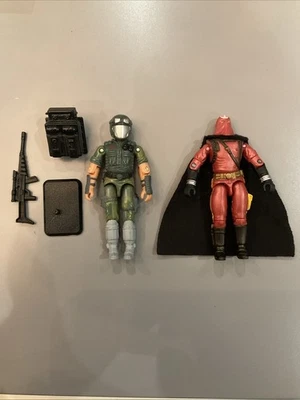 Gi Joe / Action Force Figures Cobra Viper V6 100% And Cobra Commander V21 - Image 1 of 2