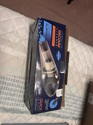 ThisWorx Car Vacuum Cleaner 12V Corded Cig Handheld Vac Portable 16ft Cord - Image 1 of 4