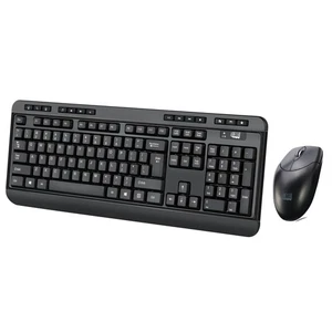 ADESSO® EasyTouch WKB-1320CB Antimicrobial Wireless Desktop Keyboard and Mouse - Picture 1 of 9