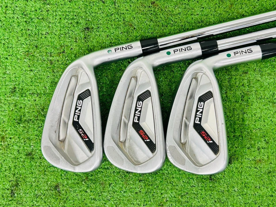 Ping i25 Iron Set 5-9+PW RH Ping CFS Stiff FLex Steel Shaft Green Dot G13902 - Image 1 of 4
