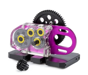 Juego de 2 cajas de cambios Overdrive 30 % de transmisión baja para chasis LCG 1/10 RC Crawler PUR - Imagen 1 de 3