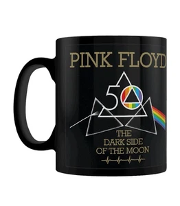 TAZA VAINA NEGRA PINK FLOYD (50 ANIVERSARIO LADO OSCURO) NUEVA Y EN CAJA - Imagen 1 de 7