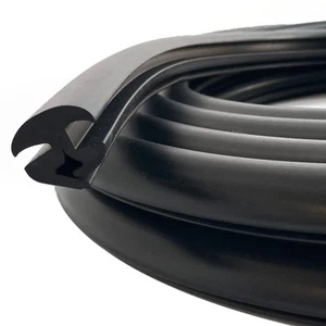 EPDM Dense Rubber Window Locking Gasket, Weather Stripping Seal for Black - Bild 1 von 6