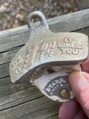 Abridor de botellas Starr X de colección 7 UP enfriador “Te gusta que te gustes” original Foto 1 de 3