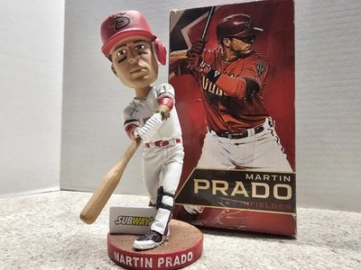 Martin Prado Arizona Diamondbacks MLB 2014 SGA Bobblehead NIB - Image 1 of 4