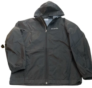 columbia girls jacket lightweight L 14/16 Packable Black - Picture 1 of 3