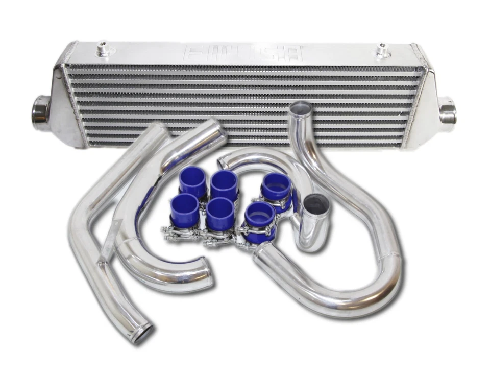 Intercooler de montagem frontal + kits de tubulação para 00-05 Volkswagen Golf/ Jetta 1.8T DOHC  - Imagem 1 de 4