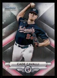 2023 Bowman Sterling Rookies #BSR49 Cade Cavalli - Picture 1 of 2