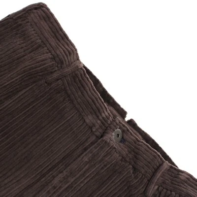 Incotex NWT Chinos / Casual Pants Size 50L (US 34) Tapered in Brown Corduroy - Изображение 1 из 4