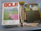 Various Golf World, Golfing, and Golf Monthly magazines 1964 to 1972