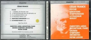 CESAR FRANCK PSYCHE SYMPHONISCHE VARIATIONEN DER VERFLUCHTE CHASSEUR 1990 CD SEHR GUT US - Bild 1 von 1