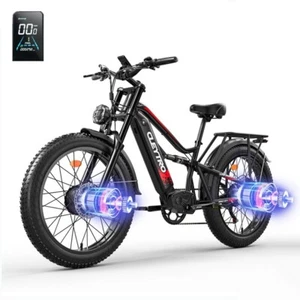 26" Electric Bike 1500W E-Bike For Adults Dual Motor Bicycle MTB 37mph Fat Tire - Picture 1 of 13