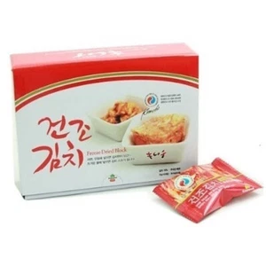 8Pcs Korean Freeze Dried Kimchi Spicy Food Emergency Block For Ramen Outdoor - Picture 1 of 3