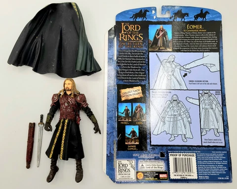 ToyBiz 2003 The Lord of The Rings - Eomer - Sword/Scabbard needs to be Glued Cover