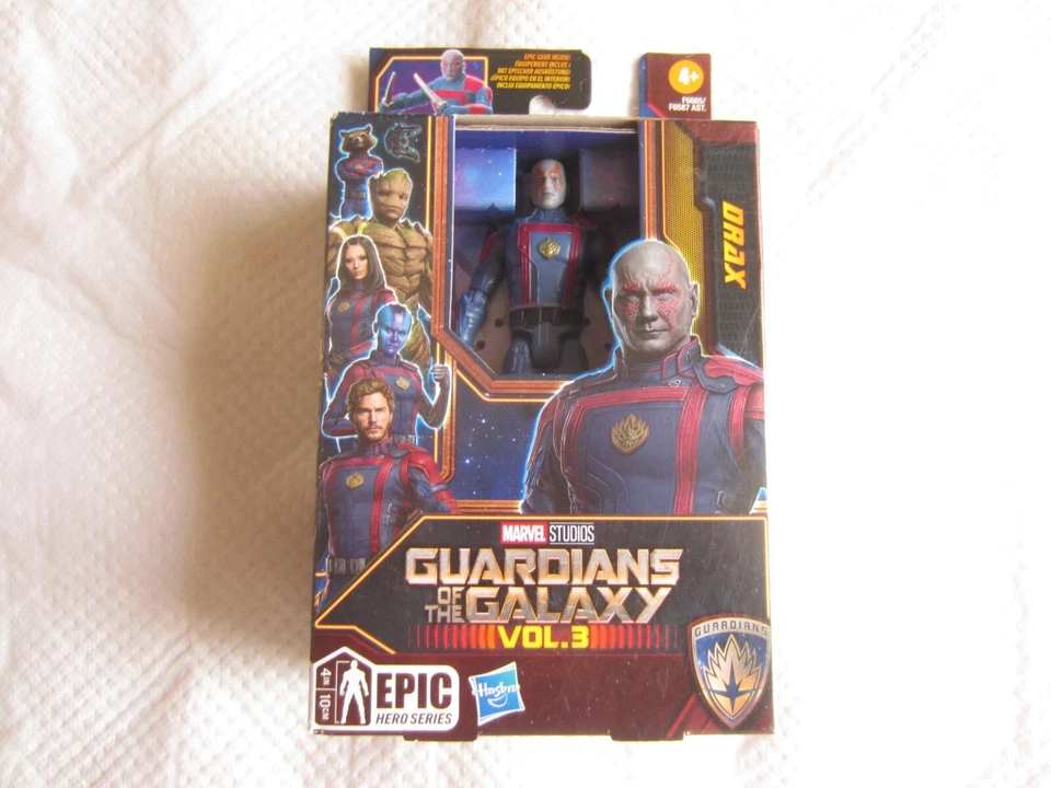 Guardians of the Galaxy Vol. 3 Drax - Epic Hero Series Marvel Hasbro 4" 2023