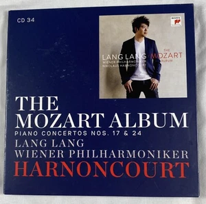 The Mozart Album Piano Lang Lang Wiener Philharmoniker Harnoncourt CD 34 Disc - Picture 1 of 4
