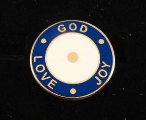 Pin Solapa: Gran Regalo Espiritual: AMOR * DIOS * ALEGRÍA Eterna - Con Caja - Imagen 1 de 14