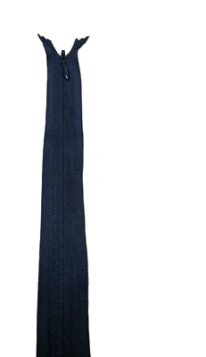 Invisible #3 Black white Beige Closed End Concealed Coil Fastener Zips 100pcs - Image 1 of 4