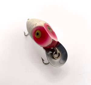 Vintage Heddon River Runt Spook Floater White Shore Minnow Hecht Barsch Zander - Bild 1 von 4