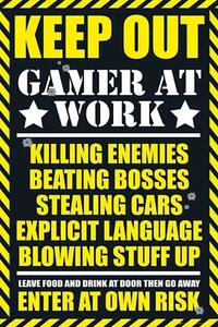 Gaming Keep Out Gamer Maxi Poster Print 61x91.5cm / 24x36" - 170 g/m² - GB Eye - Picture 1 of 1