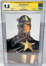 CGC Signature Series Graded 9.8 Captain America #23 Signed Chris Evans "CAPTAIN"