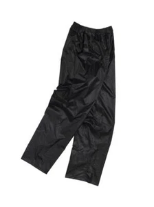 Pantalones de lluvia ligeros Warrior Outdoor negros impermeables - Imagen 1 de 4