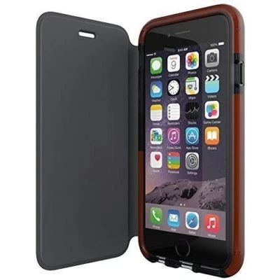 TECH21 CLASSIC SMOKEY COVER FLIP WALLET BOOK CASE IPHONE 6S 6 7 8 SE 2020 4.7" - Image 1 of 4