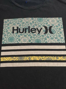 HURLEY - Camiseta de manga corta para hombre - Negra - Talla S - PEQUEÑA - HURLEY SURF CO. - Imagen 1 de 9