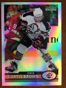 1999-00 O Pee Chee Chrome #86 Refractor Curtis Brown - Picture 1 of 2