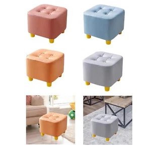 Small Footstool Stepstool Non Slip Footrest for Playroom Living Room Home - Picture 1 of 24