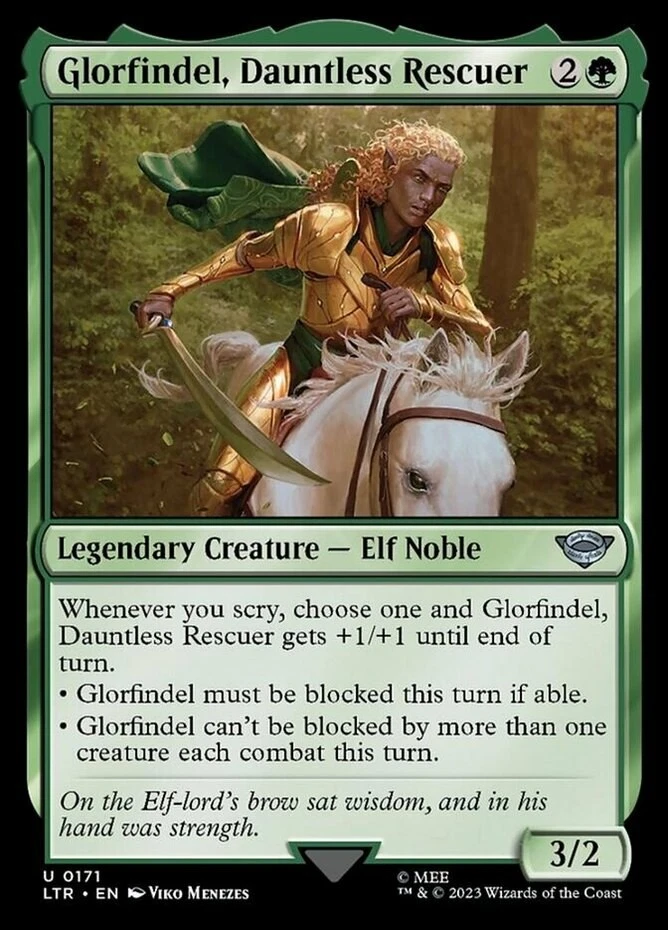 x1 Glorfindel, Dauntless Rescuer - Lord of the Rings - NM - MTG - Image 1 of 1