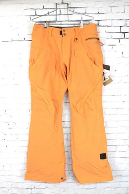 Ride Cappel Wasted Slim Fit Snowboard Pants Women's Medium Cutie Orange New - Image 1 of 2