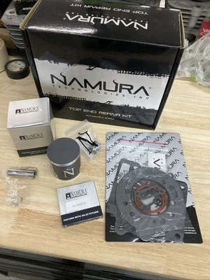 1998 1999 2000 KTM 125 SX EXC 54.25 mm BORE "C" Namura Moly Piston Kit Rebuild - Image 1 of 4
