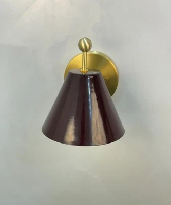 Handmade Brass Pivot Wall Lamp: Adjustable Sputnik Sconce - Image 1 of 4