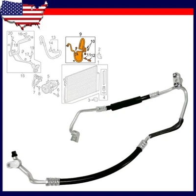 For 2015-21 Chevy Trax 13-15 Buick Encore 42588256 New A/C Hoses Discharge Hose Foto 1 de 4