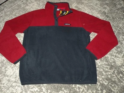 Chaqueta Henley de vellón Lands End para hombre nueva con etiquetas talla mediana Foto 1 de 2