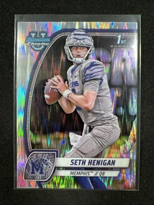 2024 Bowman U Chrome - 1st Bowman - Seth Henigan - Stealth Refractor - Memphis - Picture 1 of 3