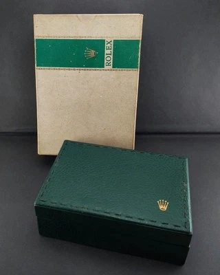 Juego de caja vintage Rolex rayas verdes para modelos deportivos Ref 5512, 5513, 1675, 1680 Foto 1 de 4