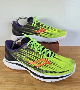 Saucony Kinvara 12 "Vizipro" Speed Damen Neon Laufschuhe UK 9 US 11 EU 43 - Bild 1 von 13