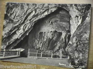 CARTOLINA POSTALE SALERNO PERTOSA INGRESSO GROTTE vecchia foto in b\n veduta di - Picture 1 of 1