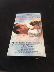As Good As It Gets (1997 VHS) Jack Nicholson VG - Imagen 1 de 3