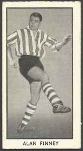 D C THOMSON - BERÜHMTE FUSSBALLER - 1956 - #07 - SHEFFIELD MITTWOCH - ALAN FINNEY - Bild 1 von 2