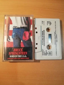 BRUCE SPRINGSTEEN - BORN IN THE USA - CASSETTE TAPES - Picture 1 of 3