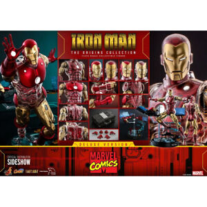 HOT TOYS Iron Man Deluxe Version 33 cm Marvel Comics CMS08D38