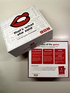 That’s What She Said (Card Game) - Picture 1 of 5