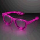 Pink LED Nerd Glasses