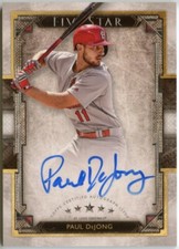 2018 Topps Five Star Paul DeJong #FSA-PD Auto Cardinals Blue Jays