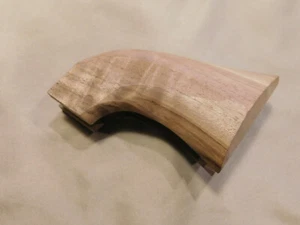 New Uberti 1860 Army Unfinished Walnut Grip Blank - Picture 1 of 12