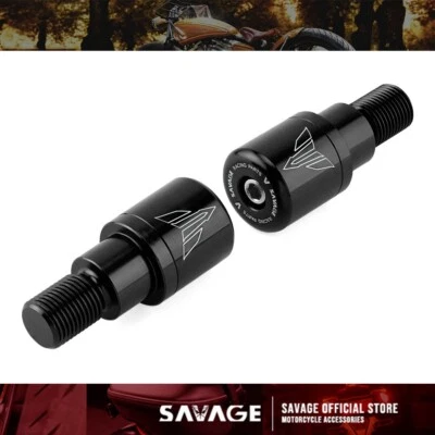 Tapones de tapa de extremo de manillar para Yamaha MT-07 MT-09 MT-10 FZ07 FZ6R Majesty 400 Foto 1 de 4