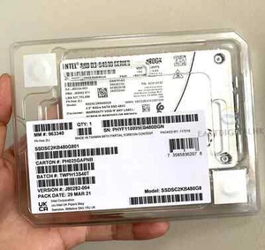 Intel D3 S4510 480GB SSD 2.5" SATA III 6Gb/s Solid State Drives SSDSC2KB480G8 - Picture 1 of 3